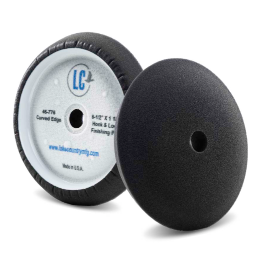 Curved Edge Finishing Pad – Black