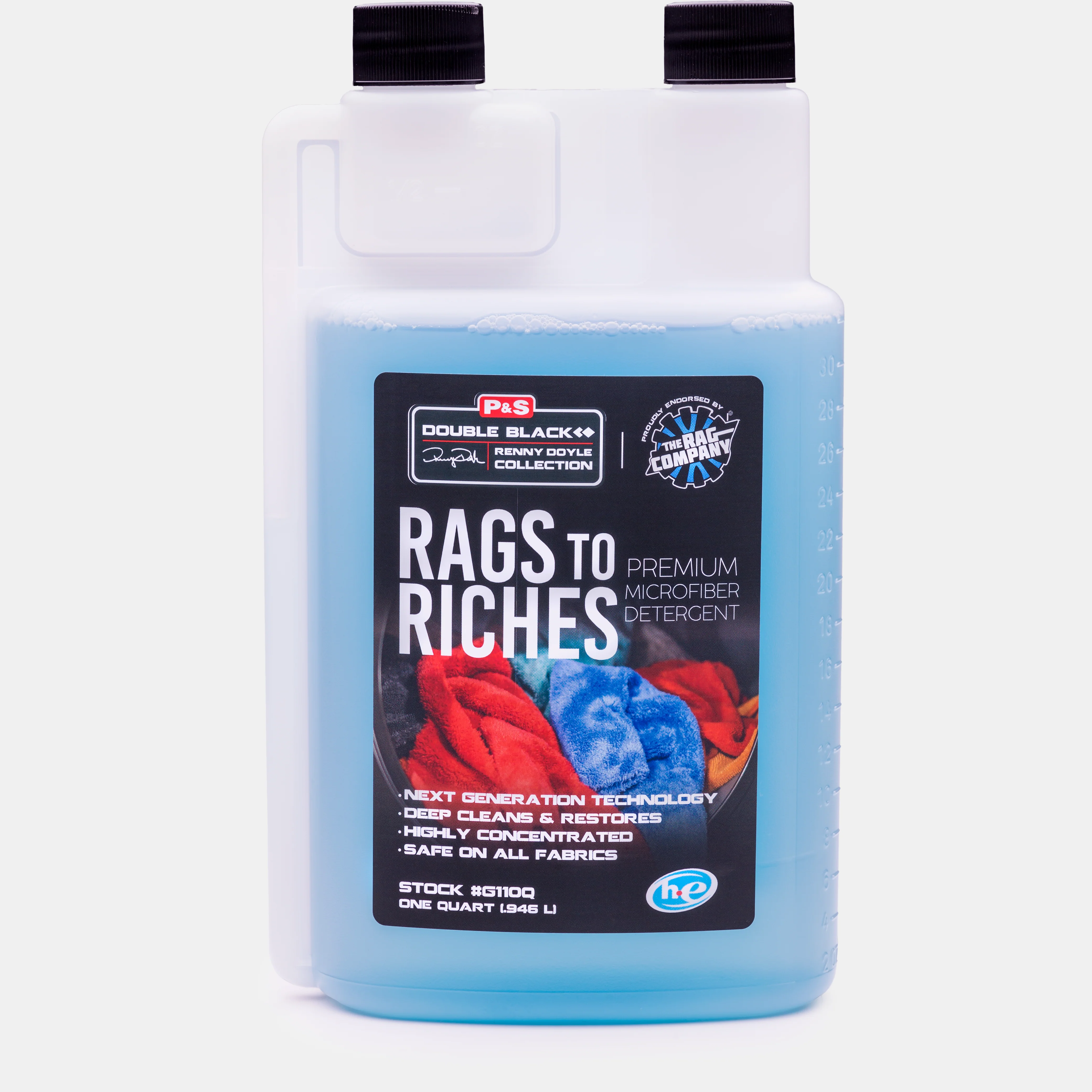 P&S Rags to Riches – Microfiber Detergent
